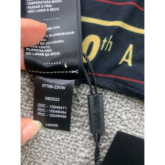 Harley Davidson Bandana Black 120th Anniversary Speedbird Graphic NWT Cotton - Picture 10 of 10